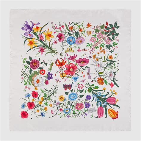 the flora gucci scarf|Gucci Flora scarf princess grace.